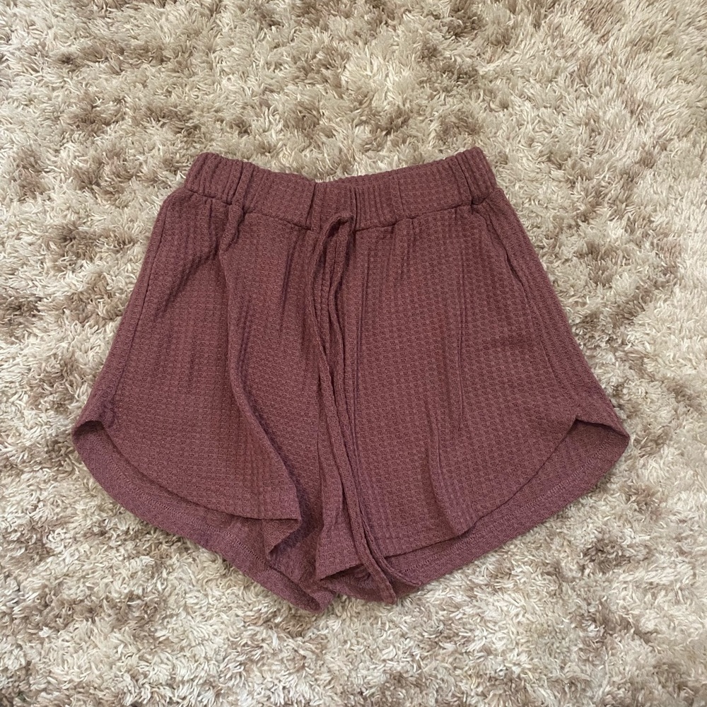 Shein Waffle Shorts